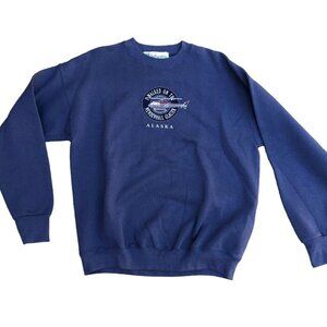 GALLIGASKINA I Walked On The Mendenhall Glacier Juneau Alaska Sweatshirt LARGE​